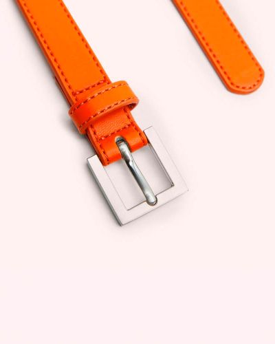 Metal buckle orange belt (Demo)