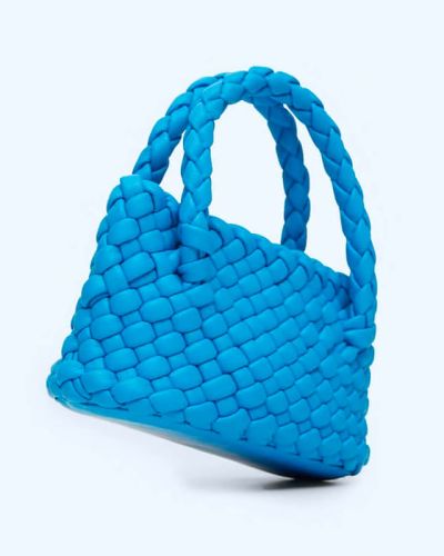 Blue braided textured bag (Demo)